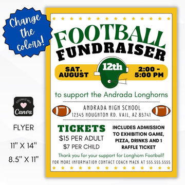 football fundraiser